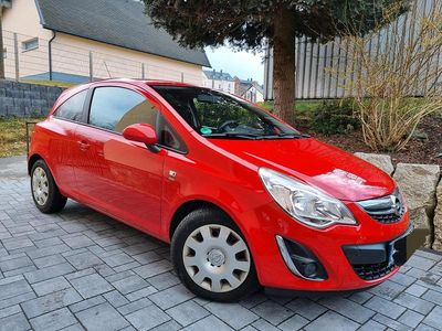 Gebraucht Opel Corsa Satellite 70 PS (51 kW) 2011 Rot Kleinwagen