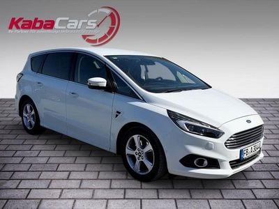 Gebraucht Ford S-MAX Titanium 209 PS (153 kW) 2018 Weiß Van / Kleinbus