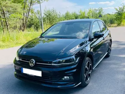 Gebraucht VW Polo R-line 150 PS (110 kW) 2021 Schwarz Kleinwagen
