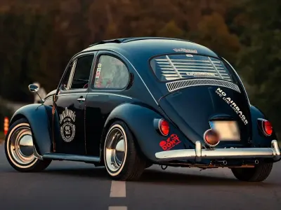 Gebraucht VW Käfer 90 PS (66 kW) 1984 Schwarz Kleinwagen