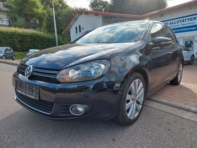 Gebraucht VW Golf VI Highline 122 PS (89 kW) 2010 Schwarz Kleinwagen