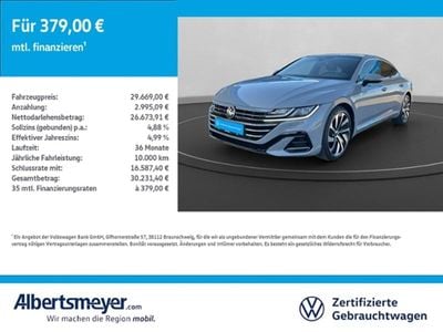 Second-hand VW Arteon R-line 190 CP (139 kW) 2022 Gri Berlinǎ