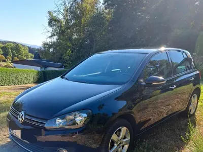 Gebraucht VW Golf VI Style 105 PS (77 kW) 2011 Schwarz Limousine