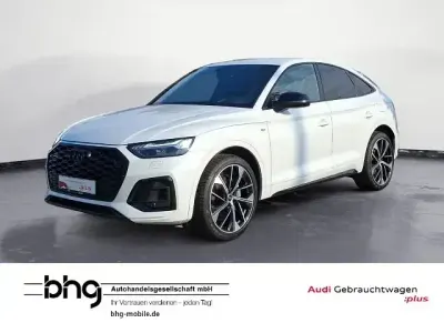 Gebraucht Audi Q5 Sportback S-Line 299 PS (219 kW) 2023 Gletscherweiß metallic SUV