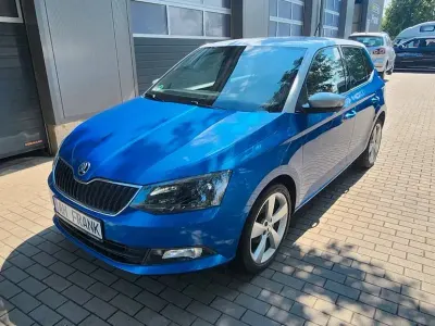 Gebraucht Skoda Fabia Style 95 PS (69 kW) 2018 Blau Limousine