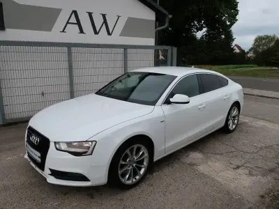 Gebraucht Audi A5 Sportback S-Line 136 PS (100 kW) 2015 Weiß Kleinwagen