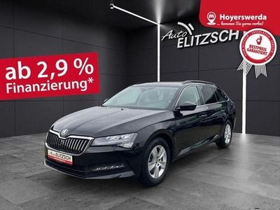 Occasion Skoda Superb Ambition 150 PK (110 kW) 2024 Zwart Stationwagen