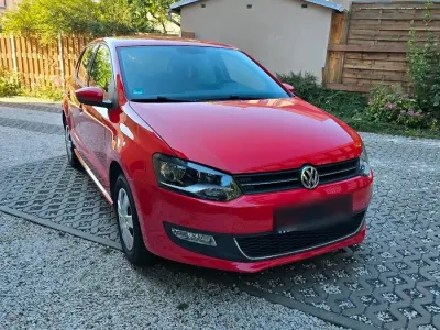 Gebraucht VW Polo 85 PS (62 kW) 2009 Rot Kleinwagen