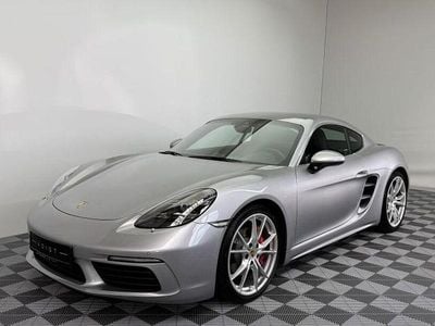 Second-hand Porsche Cayman S Chrono 350 CP (257 kW) 2017 Argintiu Coupe