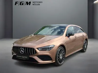 Gebraucht Mercedes CLA250e Shooting Brake AMG 218 PS (160 kW) 2022 Manufaktur exklusiv roségold Kombi