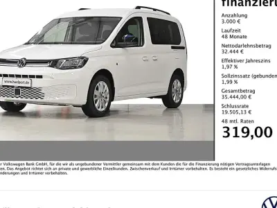 Nouvelle VW Caddy Life 116 ch (85 kW) 2026 Blanc Monospace