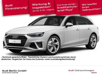 Używany Audi A4 S-Line 150 KM (110 kW) 2023 Biały Kombi