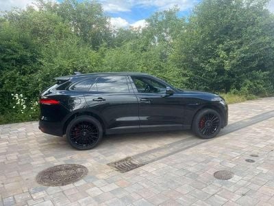 Gebraucht Jaguar F-Pace Portfolio 250 PS (183 kW) 2018 Schwarz SUV