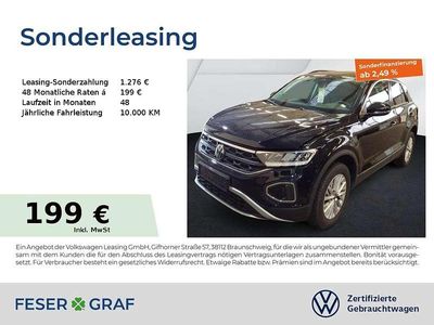 Deep black perleffekt Gebraucht 2025 VW T-Roc Life SUV | 21.501 € (Guter Preis)