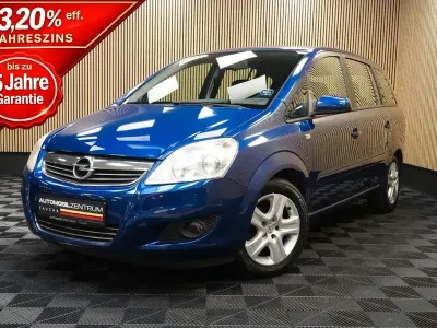 Gebraucht Opel Zafira Edition 116 PS (85 kW) 2009 Blau Van / Kleinbus