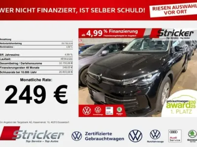 Gebraucht VW Tiguan Life 150 PS (110 kW) 2025 Grenadillschwarz metallic (metallic) SUV