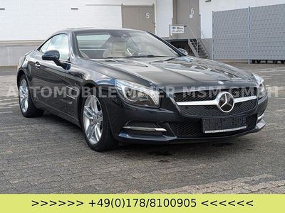 Usata Mercedes SL400 333 CV (244 kW) 2014 Blu Cabrio