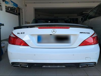 Gebraucht Mercedes SL63 AMG AMG 564 PS (414 kW) 2012 Weiß Cabrio