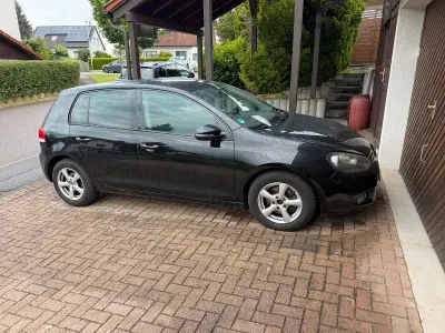Gebraucht VW Golf VI 122 PS (89 kW) 2009 Schwarz Kleinwagen
