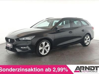 Gebraucht Seat Leon FR 150 PS (110 kW) 2024 Midnight schwarz Limousine