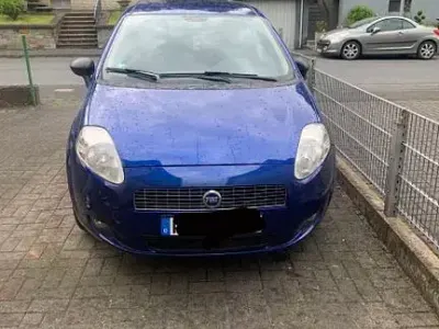Gebraucht Fiat Grande Punto Active 77 PS (56 kW) 2008 Blau Kleinwagen
