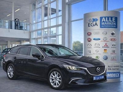 Second-hand Mazda 6 Exclusive-Line 150 CP (110 kW) 2016 Negru Berlinǎ