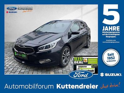 Gebraucht Kia Ceed Sportswagon Platinum Edition 128 PS (94 kW) 2014 (1k) zilinaschwarz met. Kombi