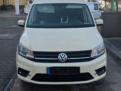 Gebraucht VW Caddy Maxi Trendline 102 PS (75 kW) 2017 Beige Van / Kleinbus