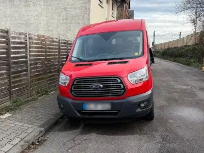Używany Ford Transit 130 KM (95 kW) 2019 Czerwony Minivan