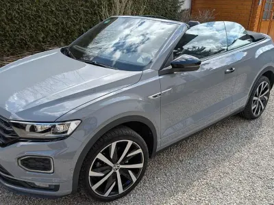 Gebraucht VW T-Roc Cabriolet R-line 150 PS (110 kW) 2021 Grau Cabrio