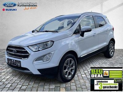 Gebraucht Ford Ecosport Titanium 125 PS (91 kW) 2018 Frostweiß SUV