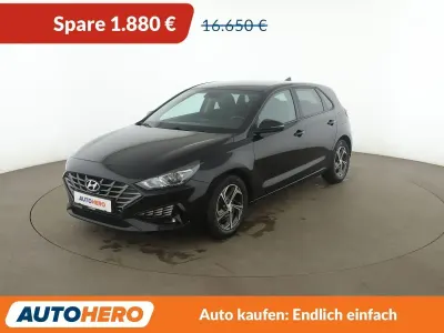 Gebraucht Hyundai i30 Edition 30 120 PS (88 kW) 2021 Schwarz Limousine