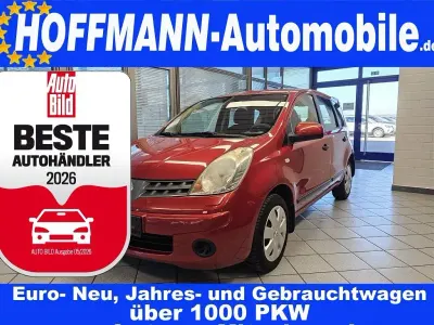 Usata Nissan Note Visia 110 CV (80 kW) 2009 Rosso Utilitaria