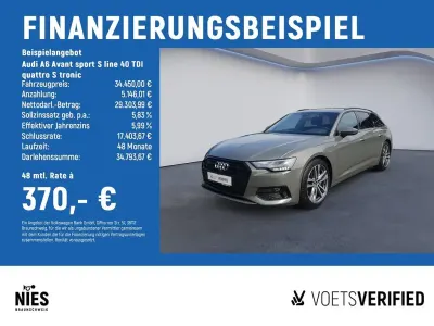 Gebraucht Audi A6 S-Line 204 PS (150 kW) 2023 Grau Kombi