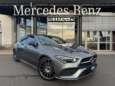 Grau Gebraucht 2022 Mercedes CLA200 Shooting Brake AMG Kombi | 30.890 € (Teuer)