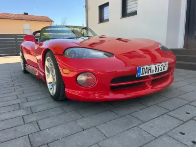 Used Dodge Viper 407 HP (299 kW) 1994 Red Cabriolet