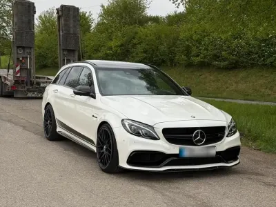Gebraucht Mercedes C63S AMG AMG 510 PS (375 kW) 2017 Weiß Kombi