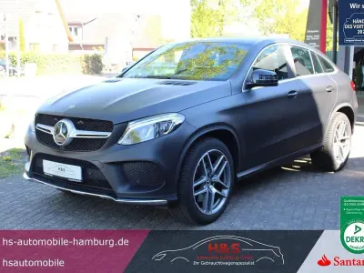Gebraucht Mercedes GLE400 333 PS (244 kW) 2018 Obsidianschwarz  lack SUV