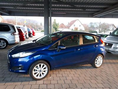 Usata Ford Fiesta Titanium 100 CV (73 kW) 2016 Blu Utilitaria