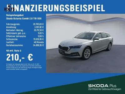 Gebraucht Skoda Octavia Style 150 PS (110 kW) 2022 Silber Kombi