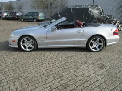 Gebraucht Mercedes SL500 387 PS (284 kW) 2009 Silber Cabrio