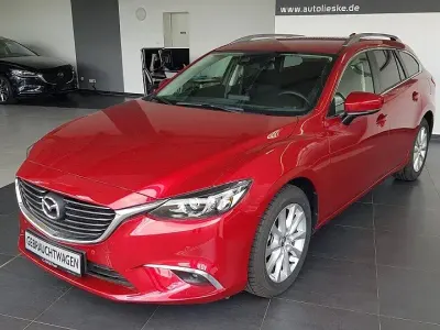 Occasion Mazda 6 Exclusive-Line 165 PK (121 kW) 2018 Rood Stationwagen