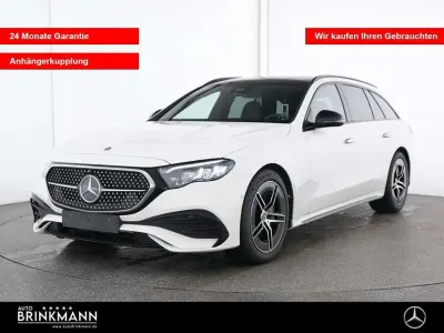 Gebraucht Mercedes E220 AMG line 197 PS (144 kW) 2025 Unilack polarweiß Kombi