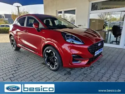 Gebraucht Ford Puma ST-Line X 125 PS (91 kW) 2024 Fantastic red tc (rot) SUV