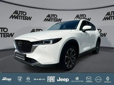 Gebraucht Mazda CX-5 Sports-Line 143 PS (105 kW) 2022 Weiß SUV