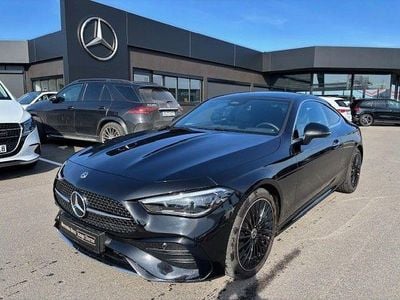 Gebraucht Mercedes CLE200 AMG 204 PS (150 kW) 2024 Metalliclack obsidianschwarz m Coupé
