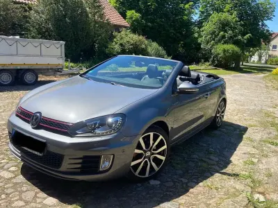 Gebraucht VW Golf Cabriolet GTI 211 PS (155 kW) 2015 Grau Cabrio
