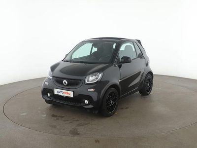 Schwarz Gebraucht 2019 Smart ForTwo Cabrio Basis Cabrio | 18.060 € (Fairer Preis)