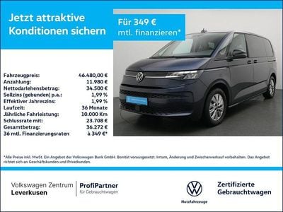 Gebraucht VW Multivan Life 150 PS (110 kW) 2025 Starlightblue Van