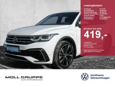 Gebraucht VW Tiguan R-line 245 PS (180 kW) 2022 Pure white SUV